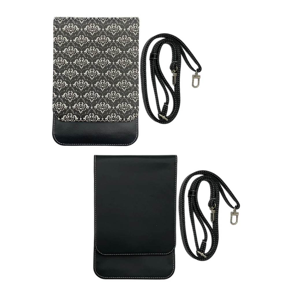 Caseable 2-pack Crossbody Phone Bags Protection Black/Damask